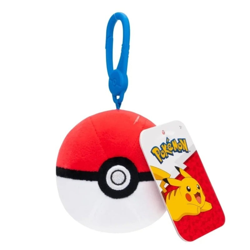 Pokemon Clip On Plush Poke Ball