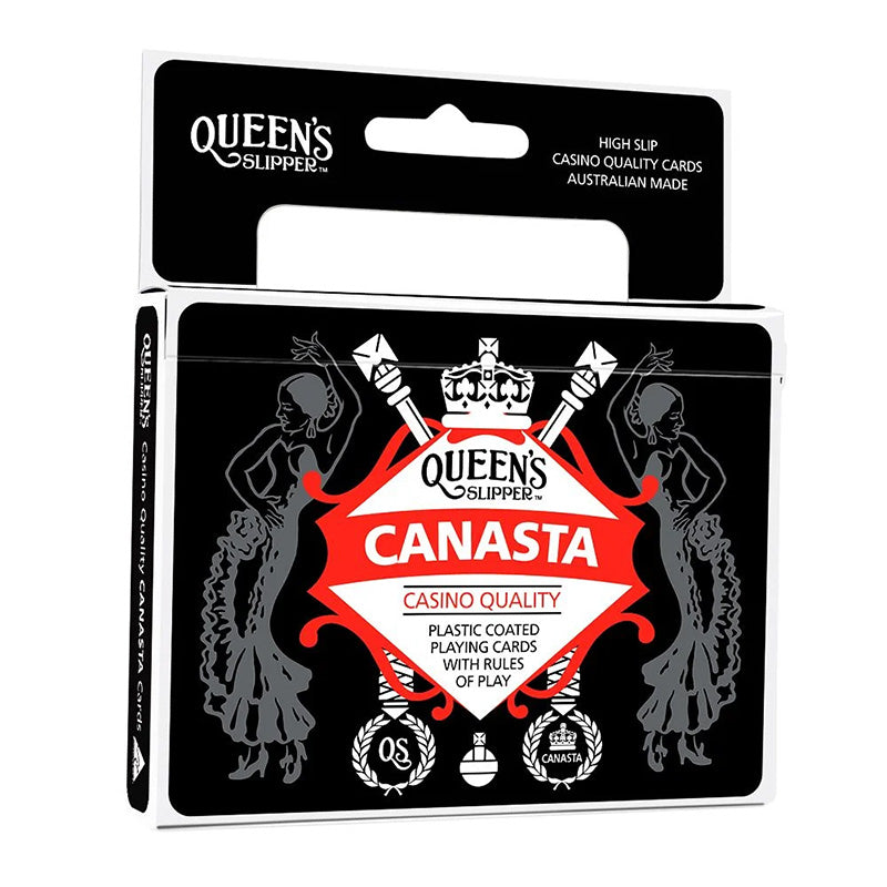 Playing Cards Canasta - Queen's Slipper