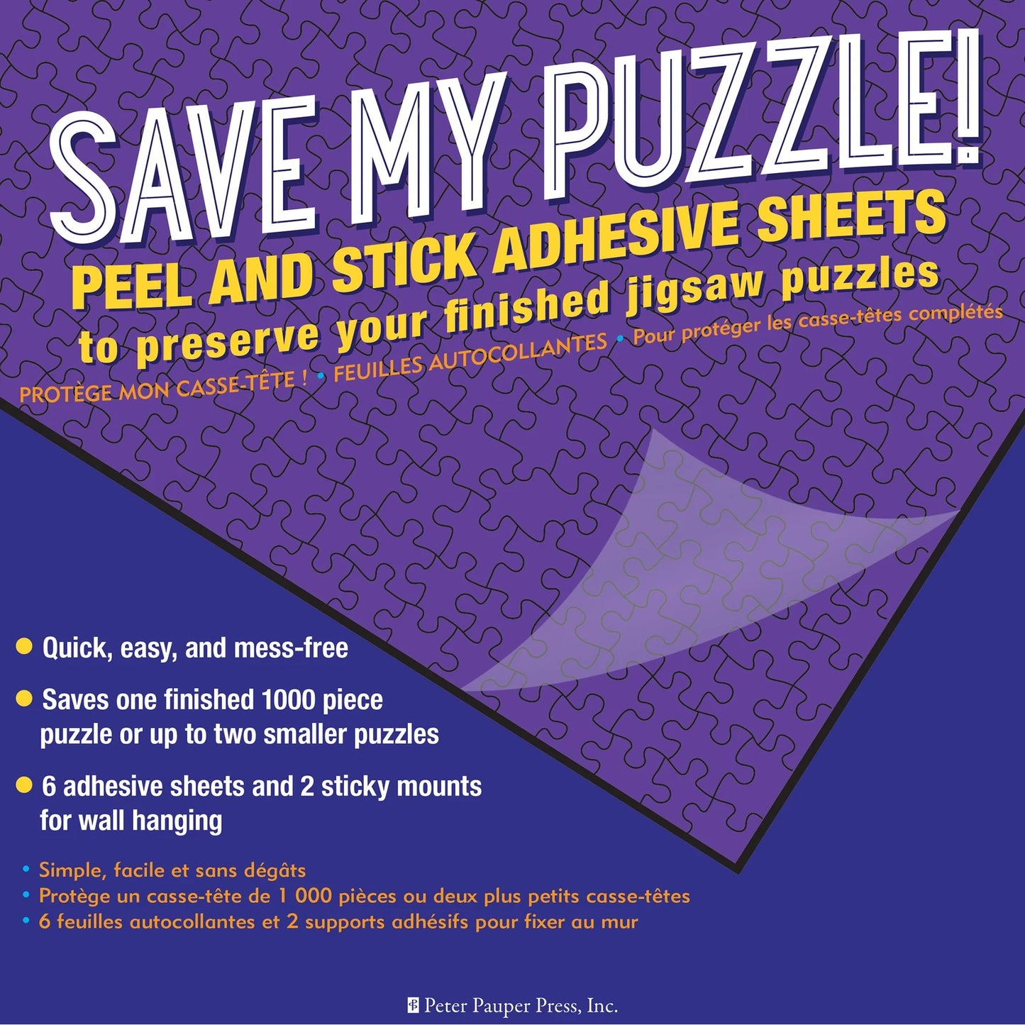Save my Puzzle - Adhesive Sheets