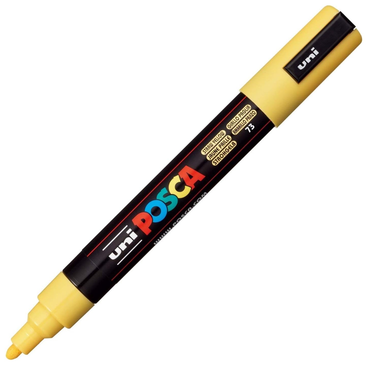 Marker Paint Uni Posca PC5M Bullet - Straw Yellow