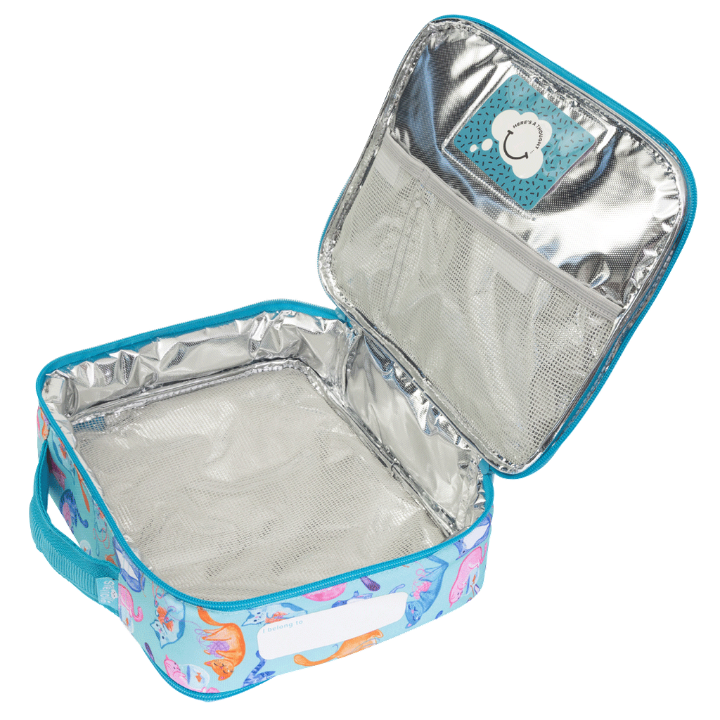 Spencil Big Cooler Lunch Bag - Crazy Cats