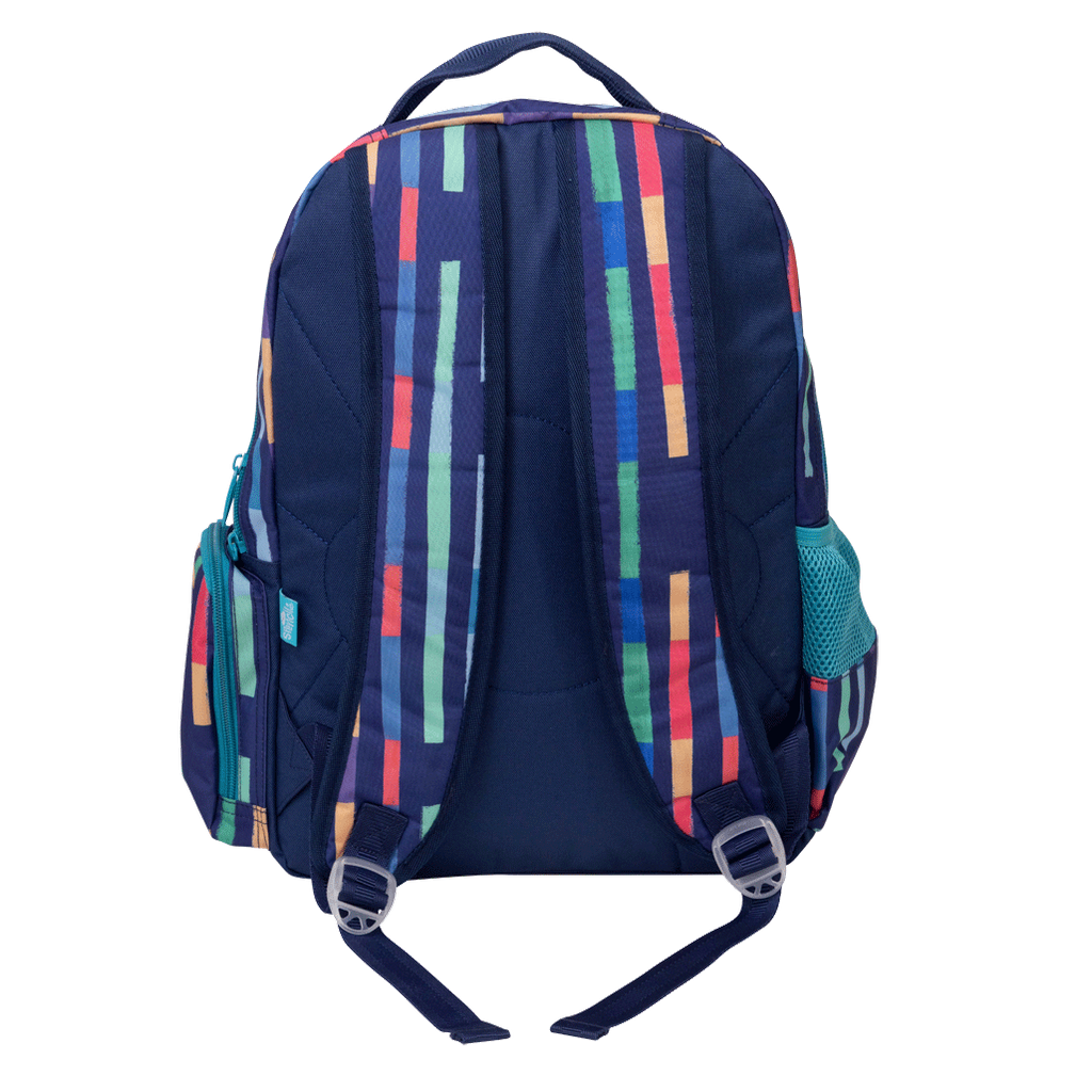 Spencil Big Kids Backpack - Bright Stripes