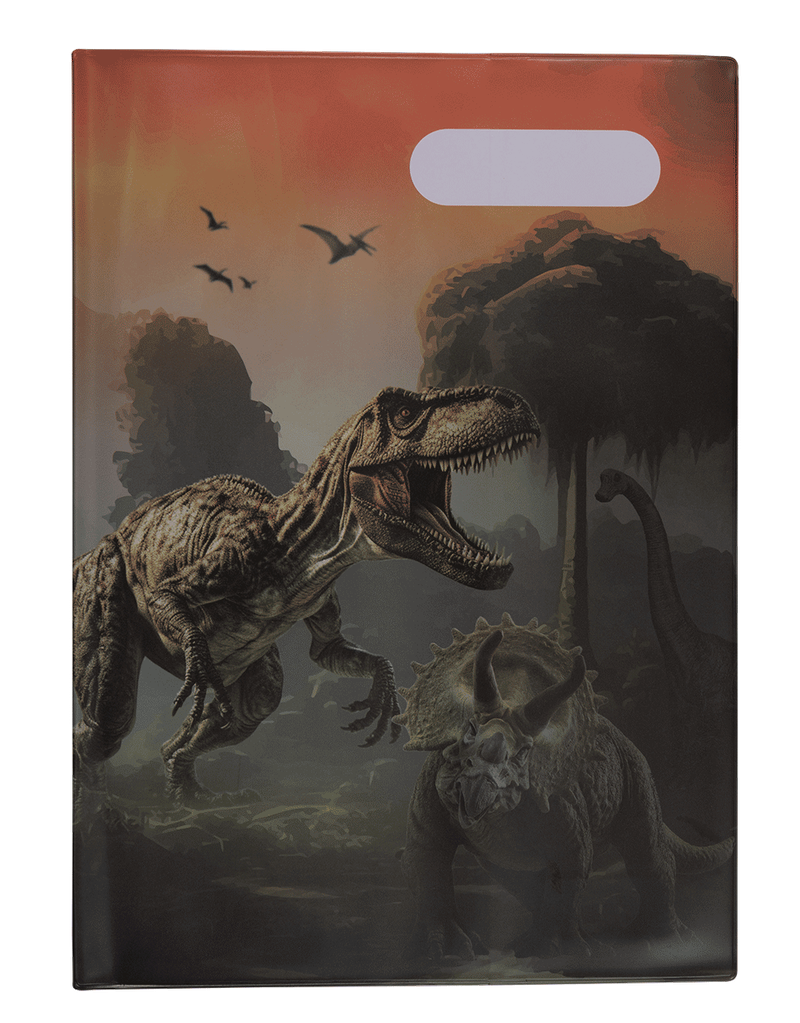A4 Book Cover - Jurassic Kingdom