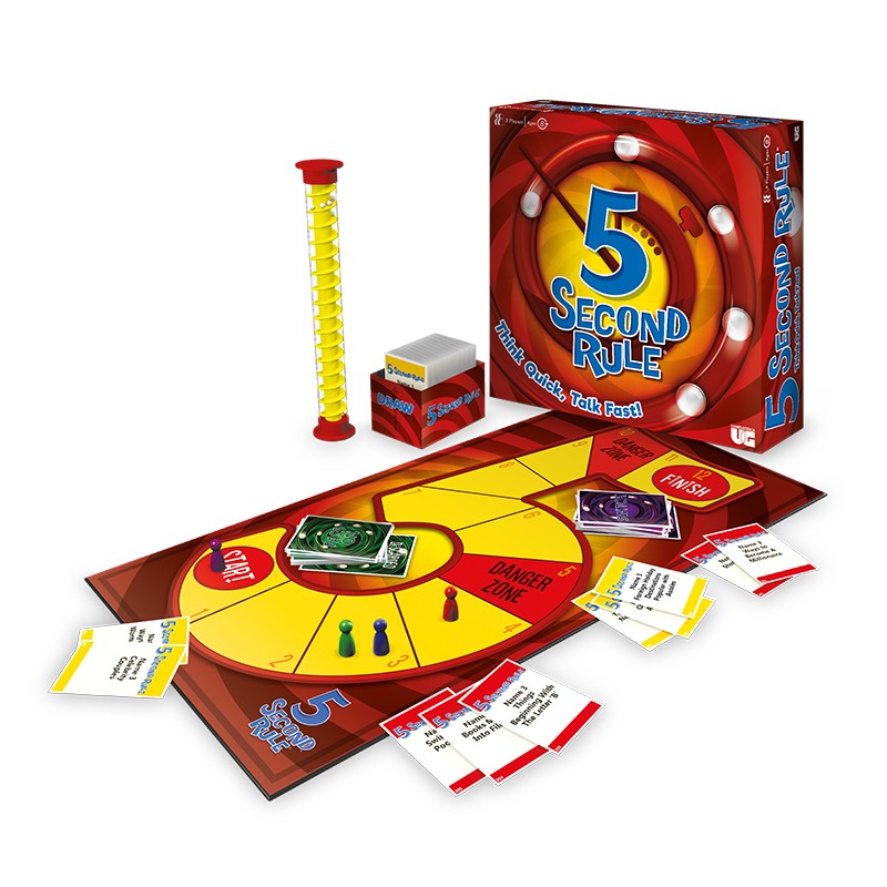 5 Second Rule Game setup to play