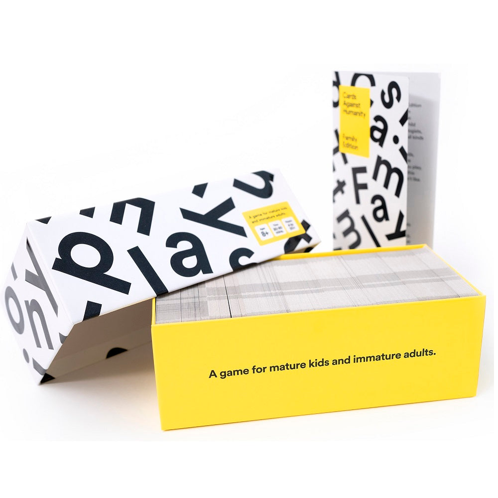 Cards Against Humanity Family Edition Box Open