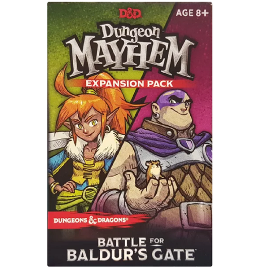 D&D Dungeon Mayhem Battle for Baldur's Gate Expansion Pack - Packaged Front