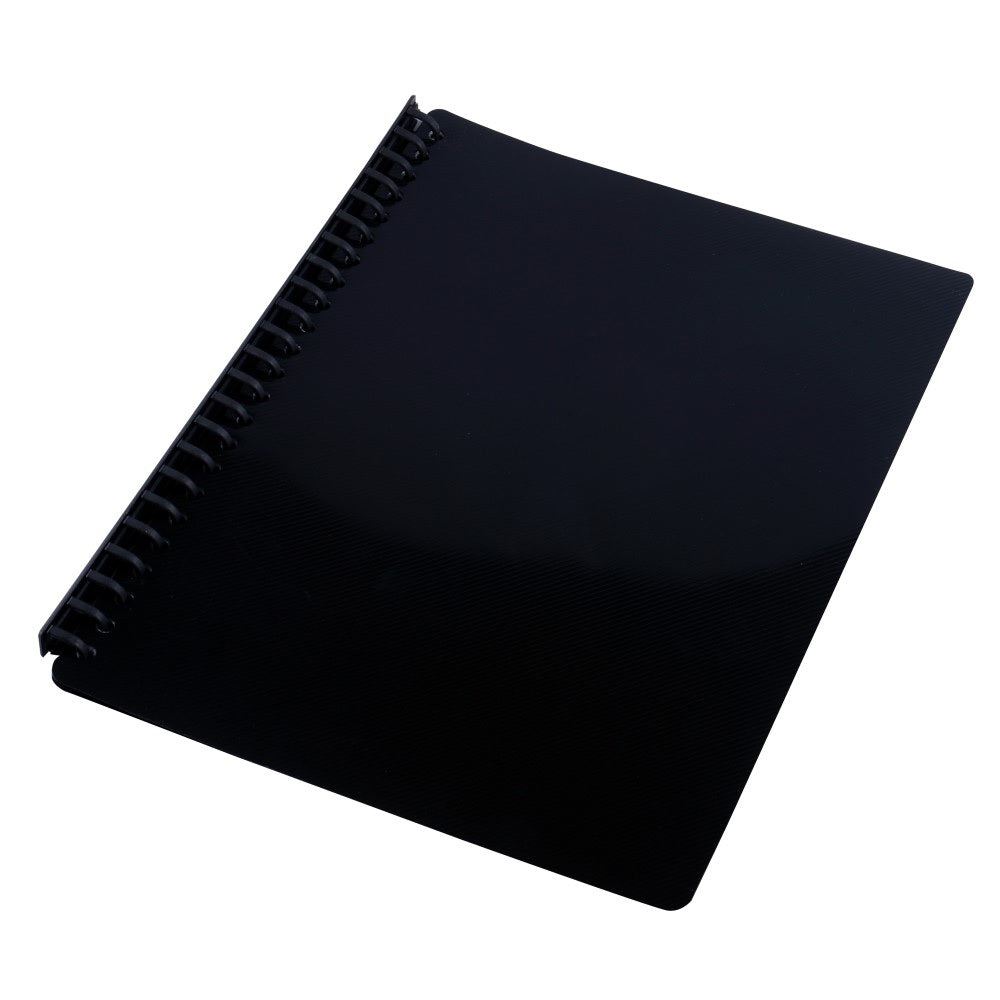 Display Book A4 refillable Gloss Black