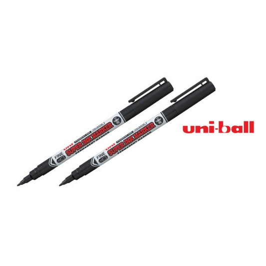 Marker Oil Base 0.9mm Bullet Point Black
