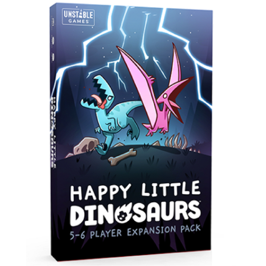 Happy Little Dinosaurs 5-6 Player Expansion - Packaged Front