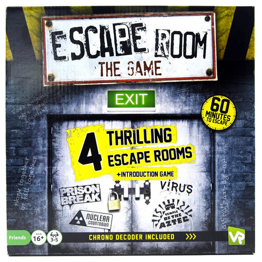 Escape Room the Game 4 Rooms Plus Chrono Decoder Box Front