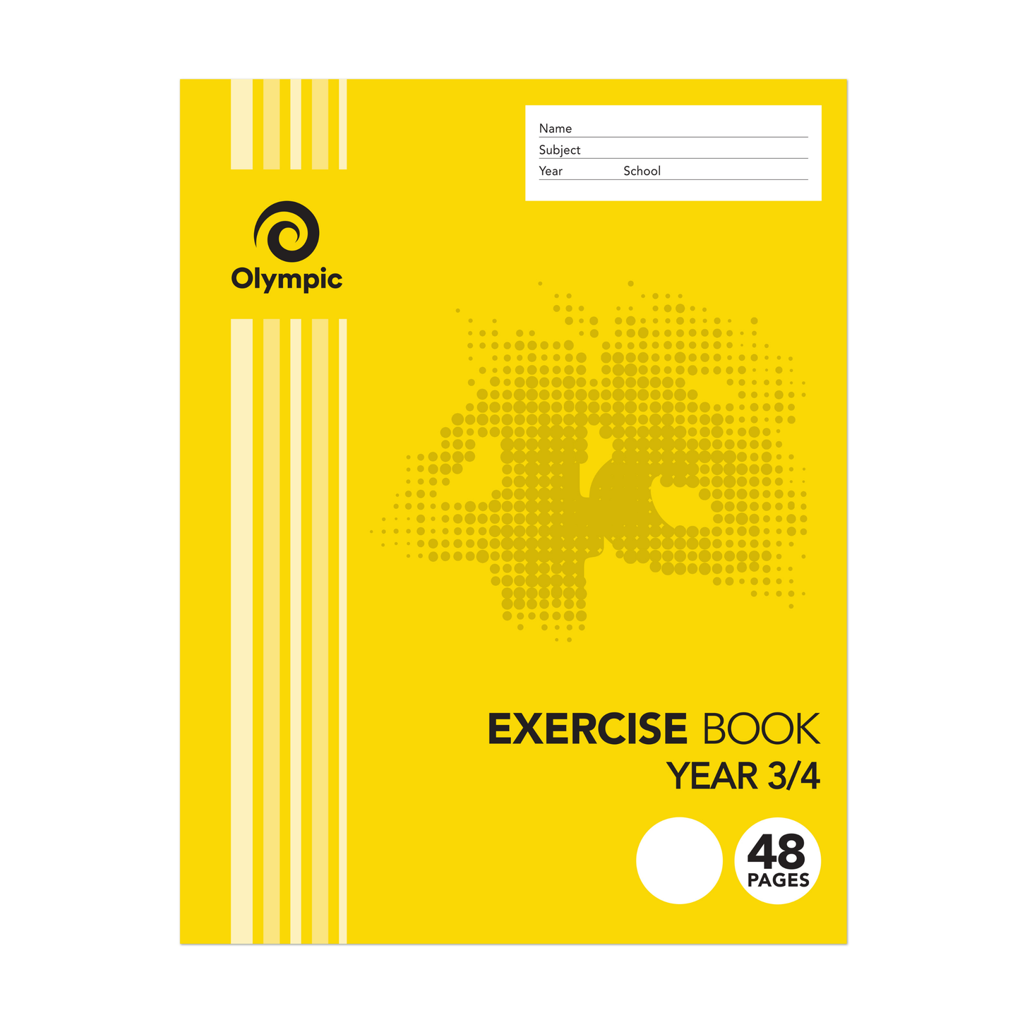 Exercise Book Olympic A4 Year 3/4 Ruled 48 Pages