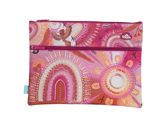 A4 Twin Zip Pencil case Yarrawala