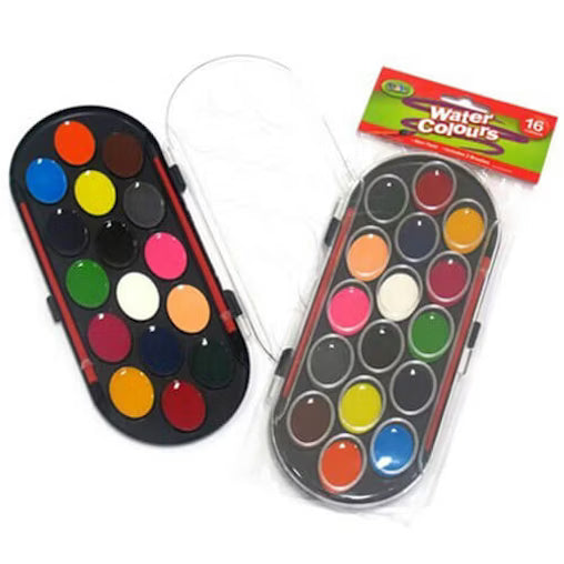 Paint Set Dats Boxed W/Brush PK16