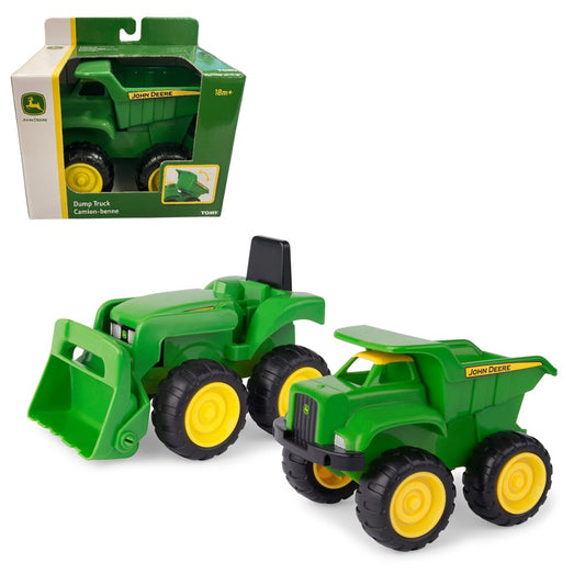 John Deere Sand Pit Vehicles 15 cm Assorted