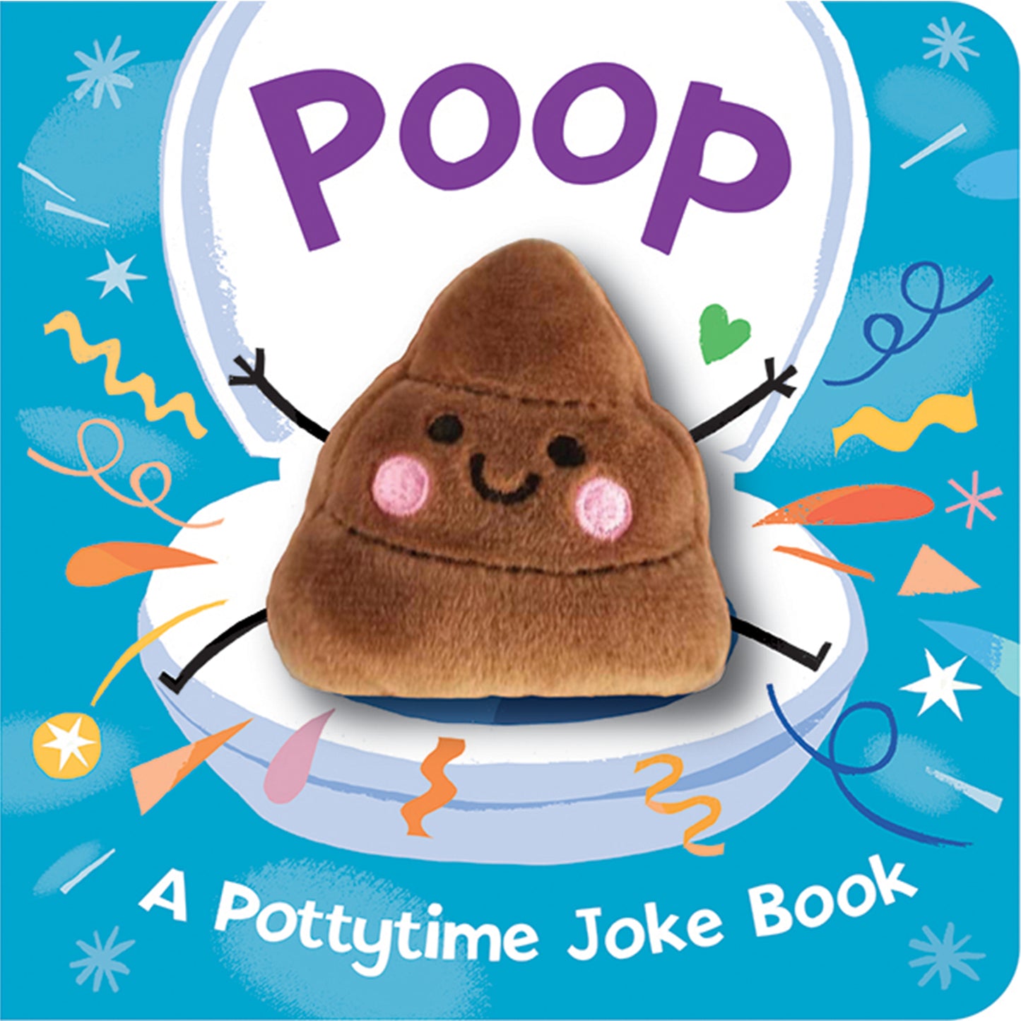 Poop Joke Finger Puppet Board Book