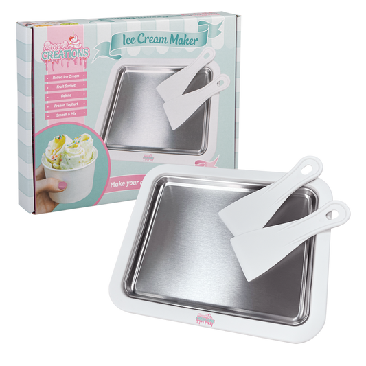Ice Cream Maker S/S - White