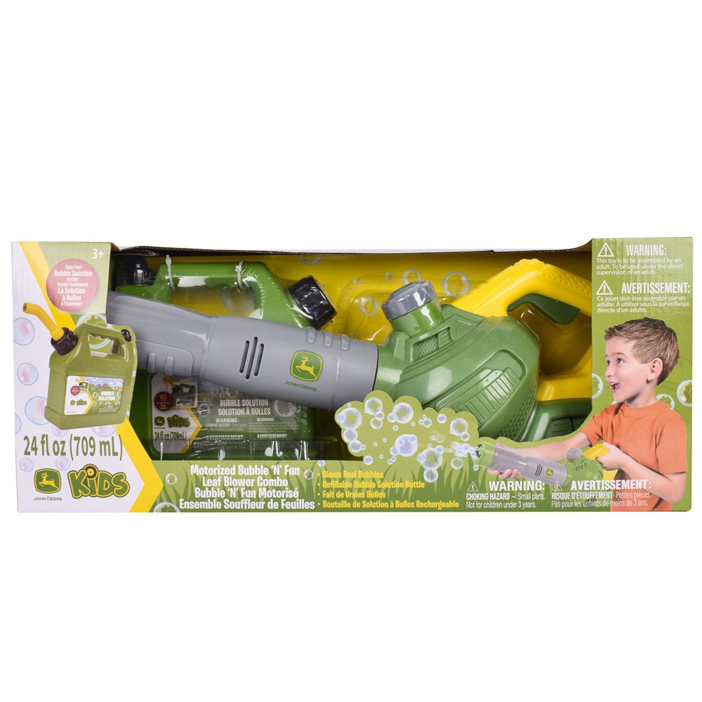 John Deere Bubble N Fun Leaf Blower Combo