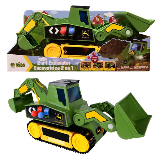 John Deere Motorised 2-in-1 Excavator
