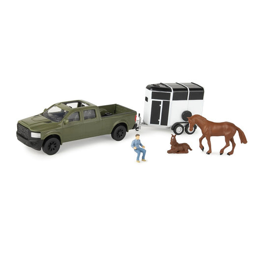 Tomy Horse & Trailer Set 1:32 Scale