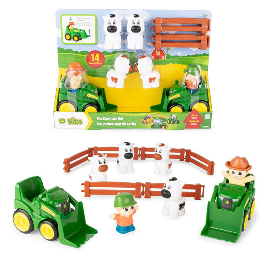 John Deere The Cows are Out Playset