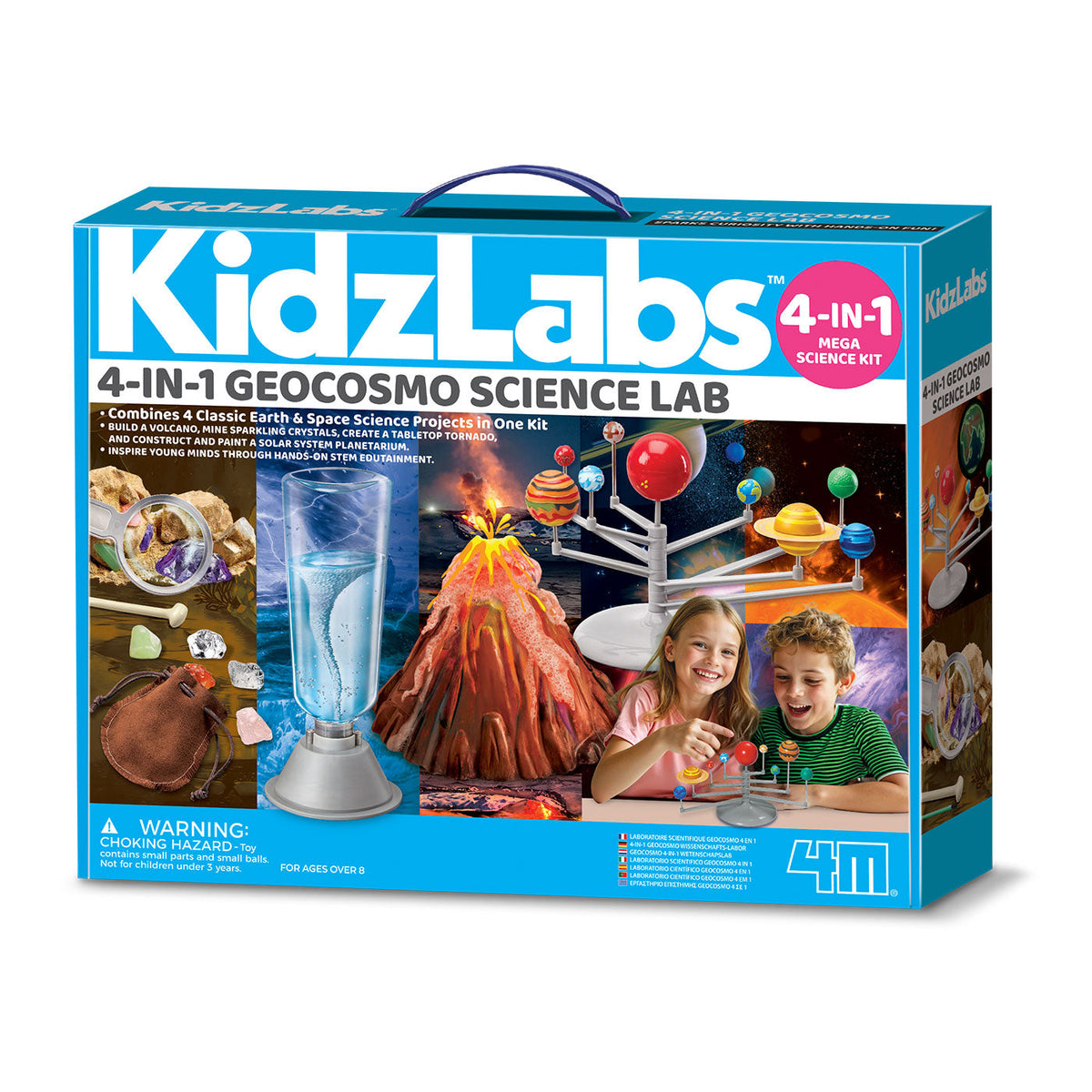 KidzLabs 4-in-1 Geocosmo Science Lab