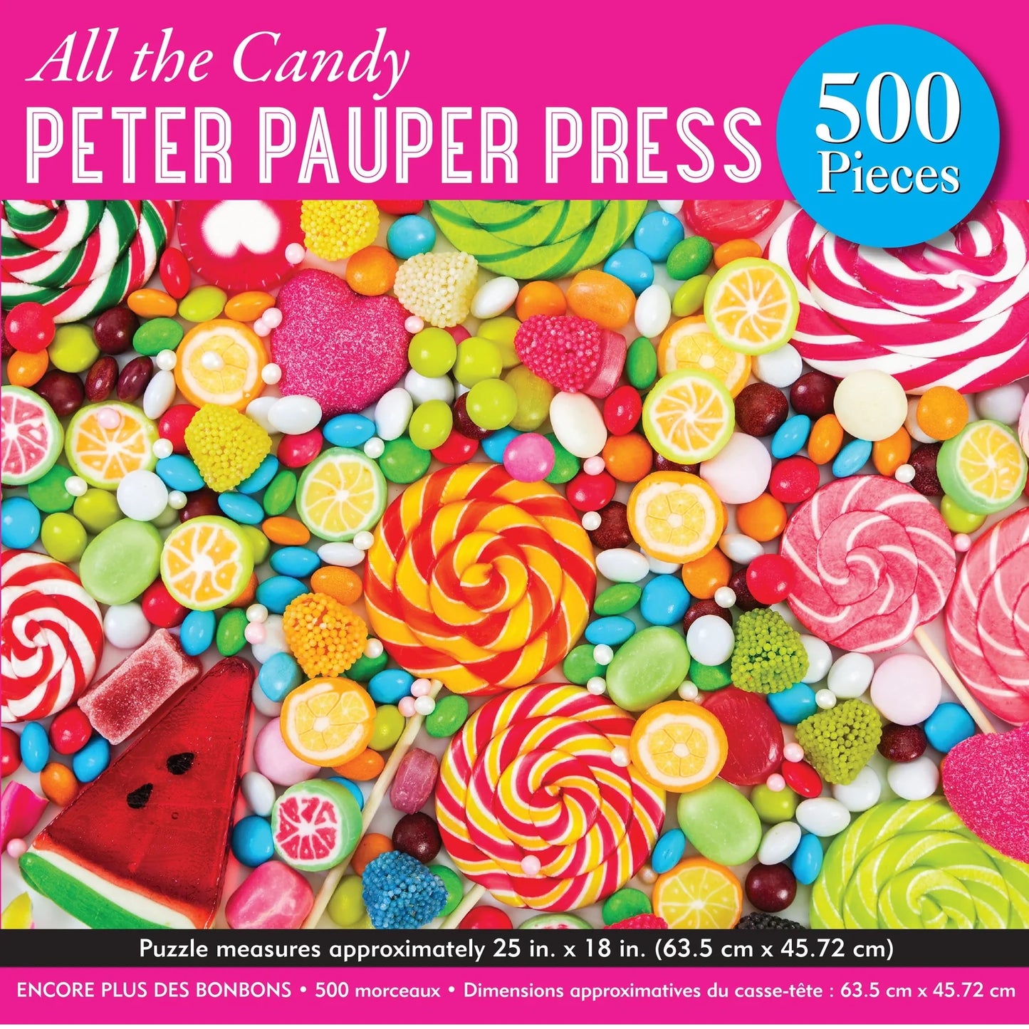 All the Candy Puzzle 500 Pieces