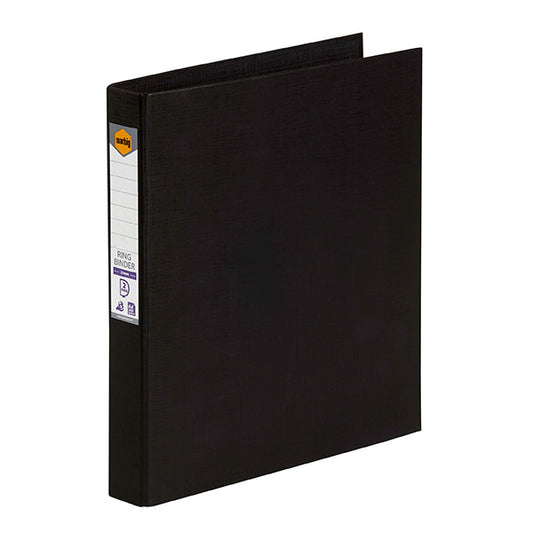 Binder A4 Marbig 2 D-RING 25mm Black
