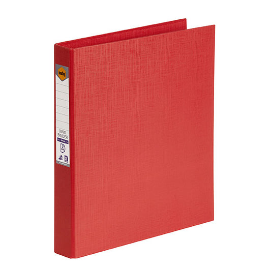 Binder A4 Marbig 2 D-RING 25mm Red