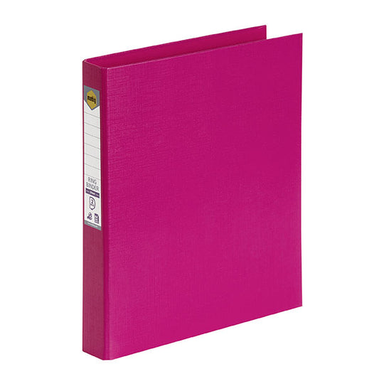 Binder A4 Marbig 2 D-RING 25mm Pink