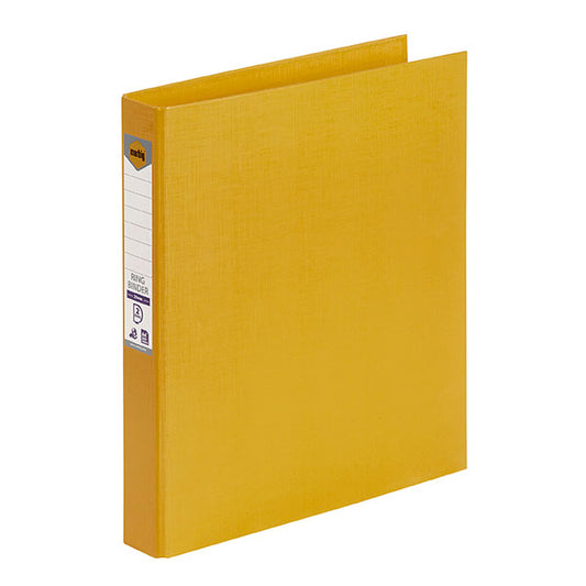 Binder A4 Marbig 2 D-RING 25mm Yellow