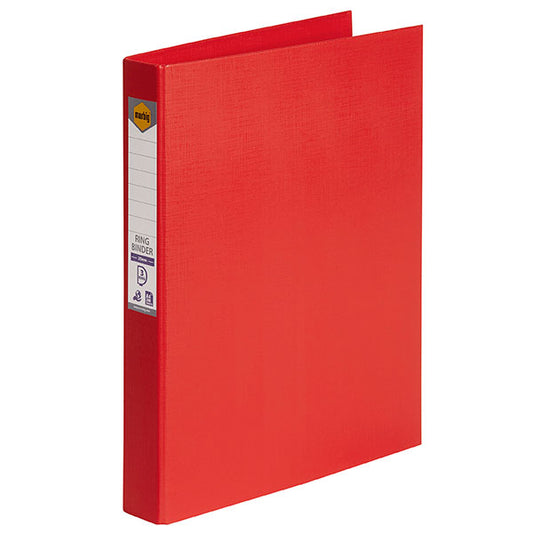 Binder A4 Marbig 3 D-RING 25mm Red