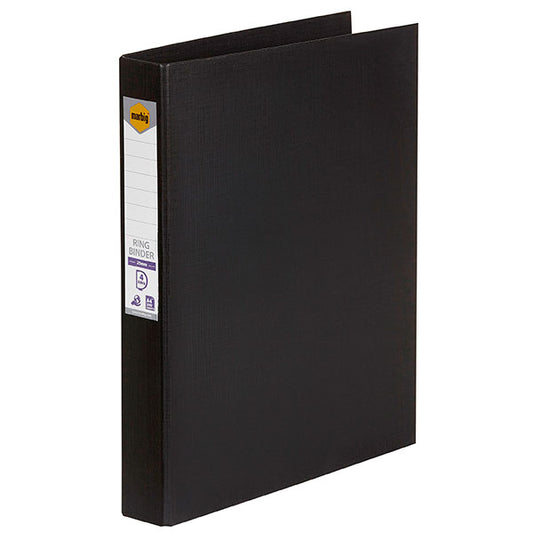 Binder A4 Marbig 4 D-RING 25mm Black