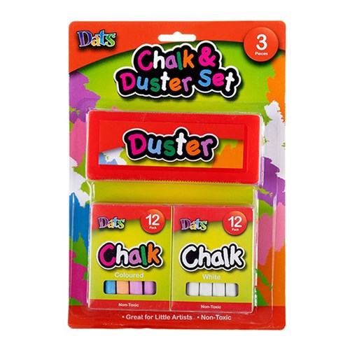 Dats Chalk & Duster Set