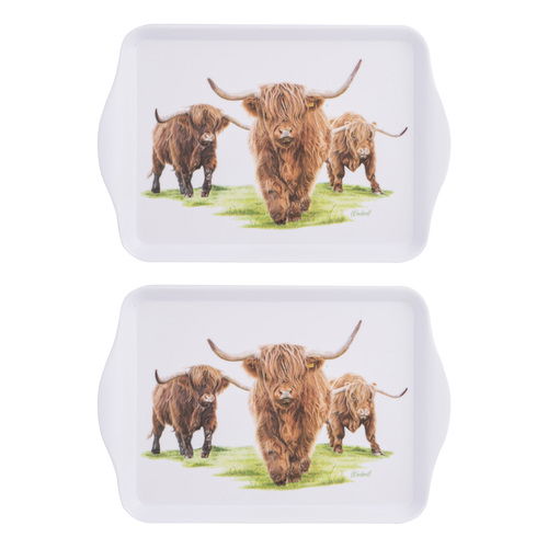 Highland Herd 2pk Scatter Tray