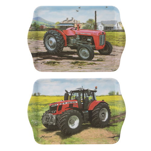 Tractors Then/Now Massey Ferguson 2pk Scatter Trays