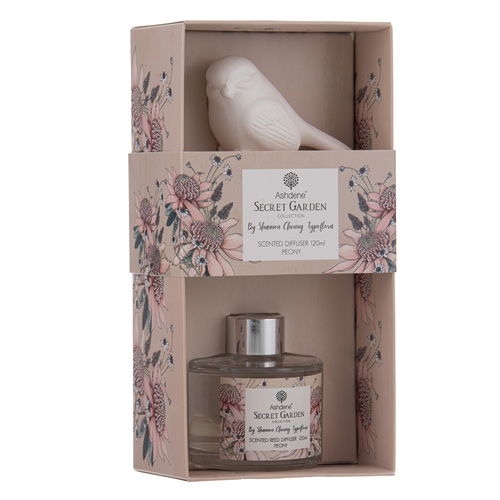 Secret Garden Peony Bird 120ml Diffuser