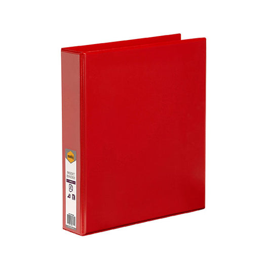 Binder Insert A4 Marbig 2 D-RING 38mm Red