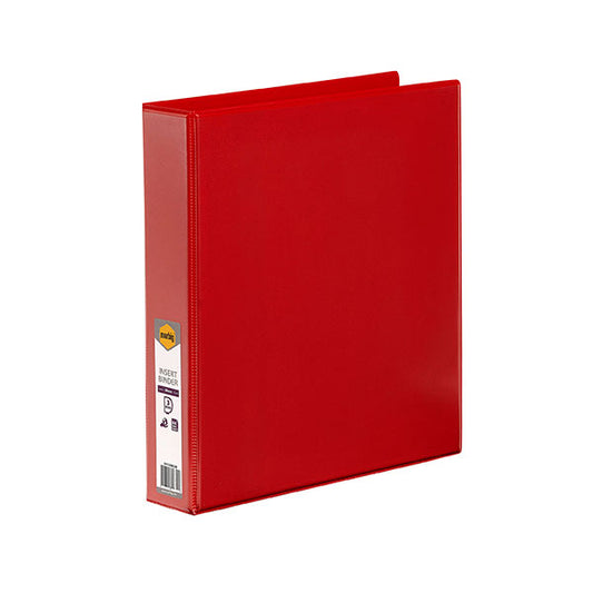 Binder Insert A4 Marbig 3 D-RING 38mm Red