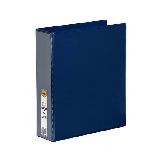 Binder Insert A4 Marbig 2 D-RING 50mm Blue