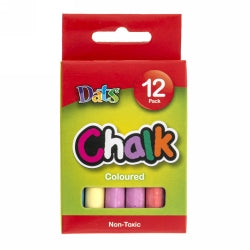 Chalk Assorted Colours Pack of 12