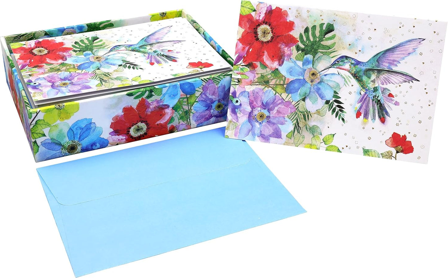 Hummingbird Garden Note Cards