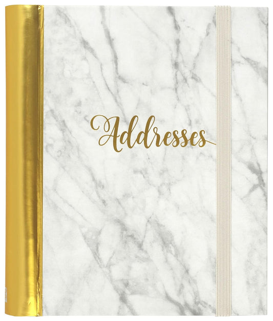 Marble Large Address Book