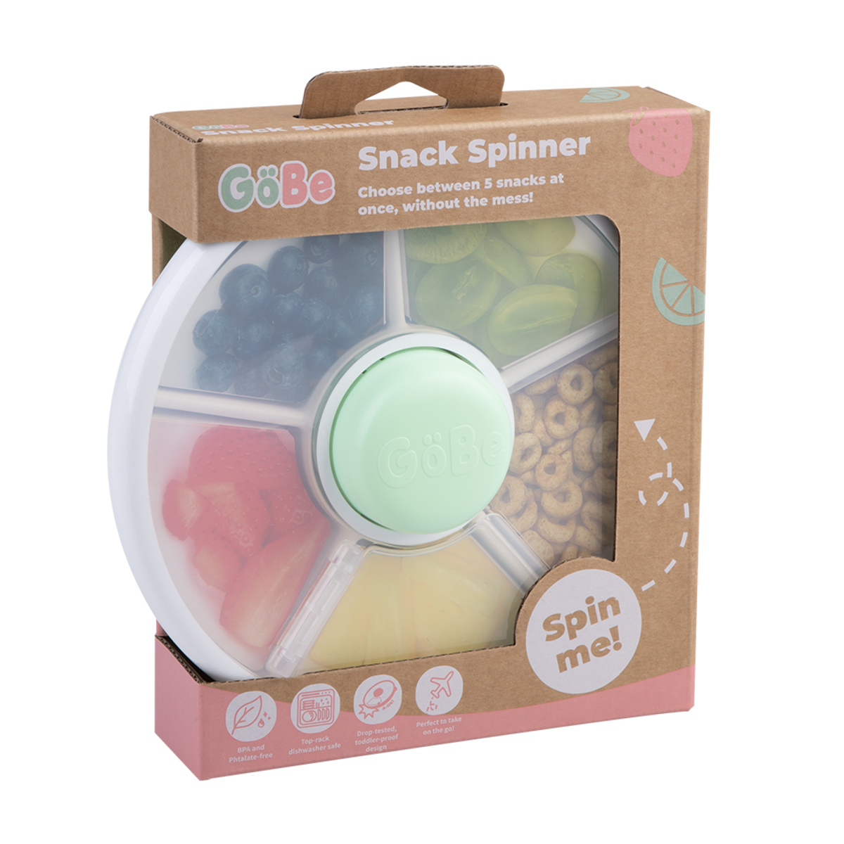 Gobe Snack Spinner - Green