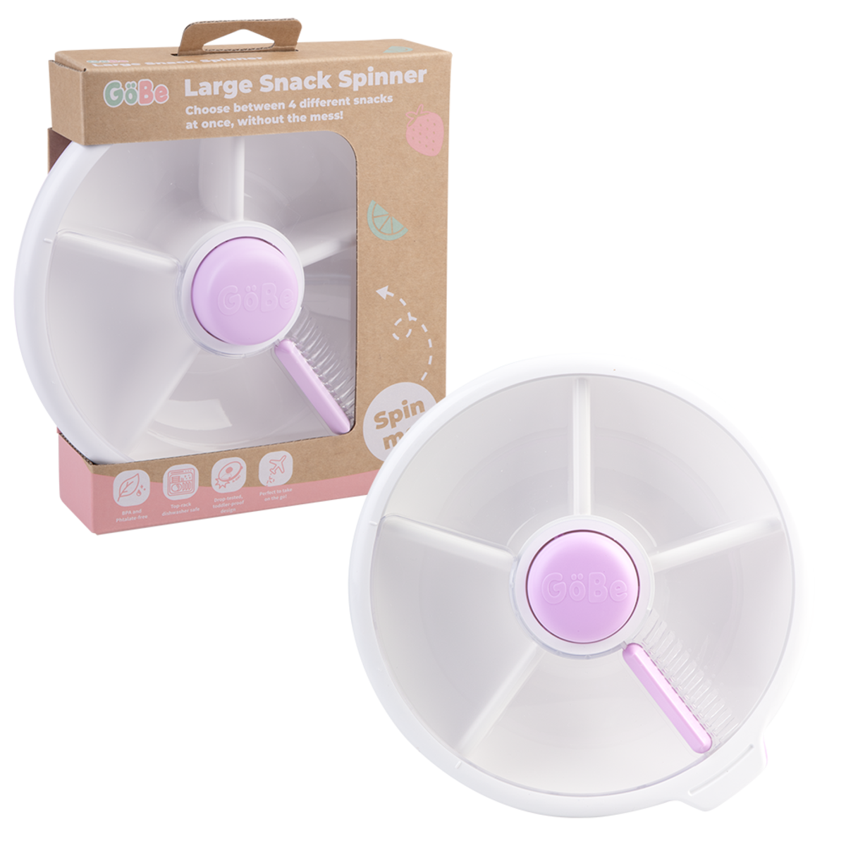 Gobe Snack Spinner Large - Purple