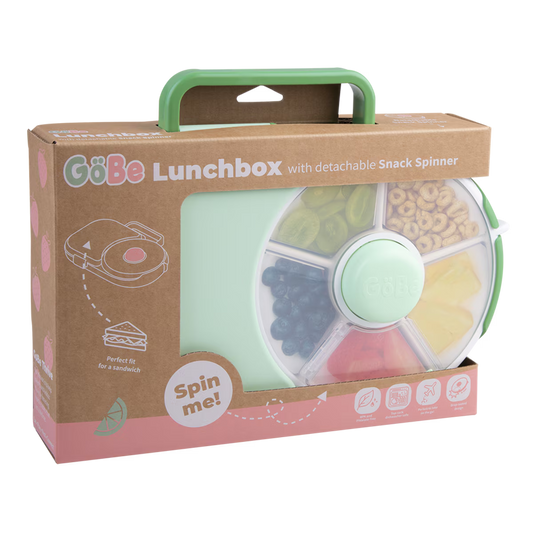 Gobe Lunchbox with Spinner - Green