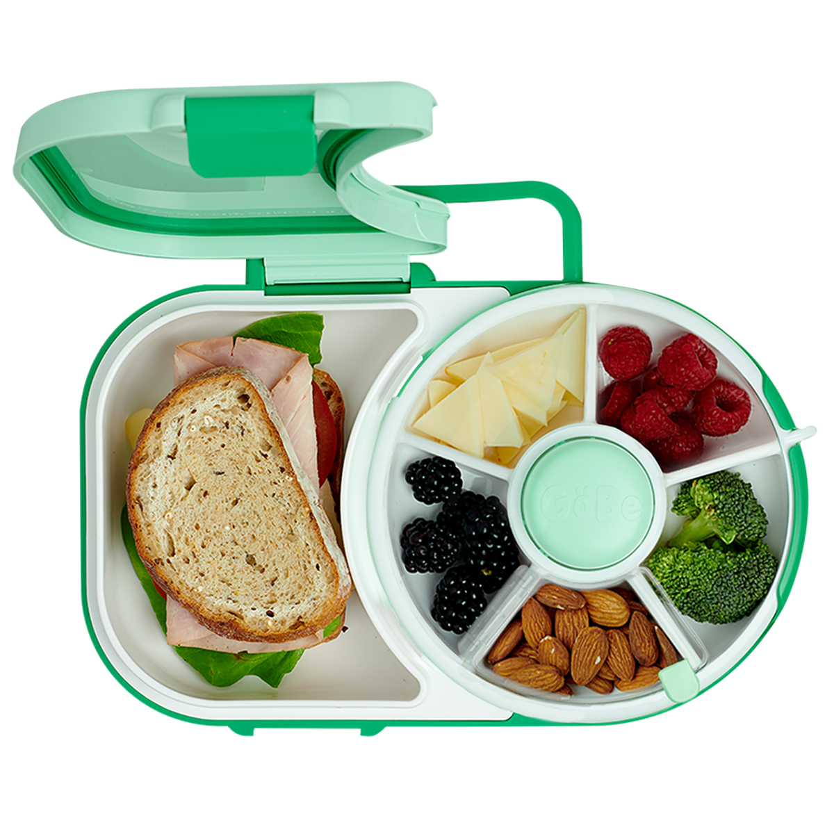Gobe Lunchbox with Spinner - Green