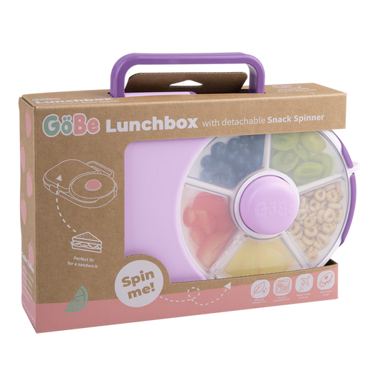 Gobe Lunchbox with Spinner - Purple