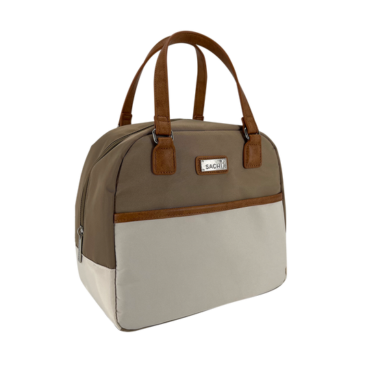 Sachi Insulated Lunch Bag - Latte/Cream