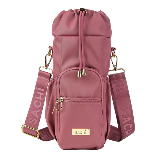 Sachi Crossbody Insulated Bottle Bag - Blush