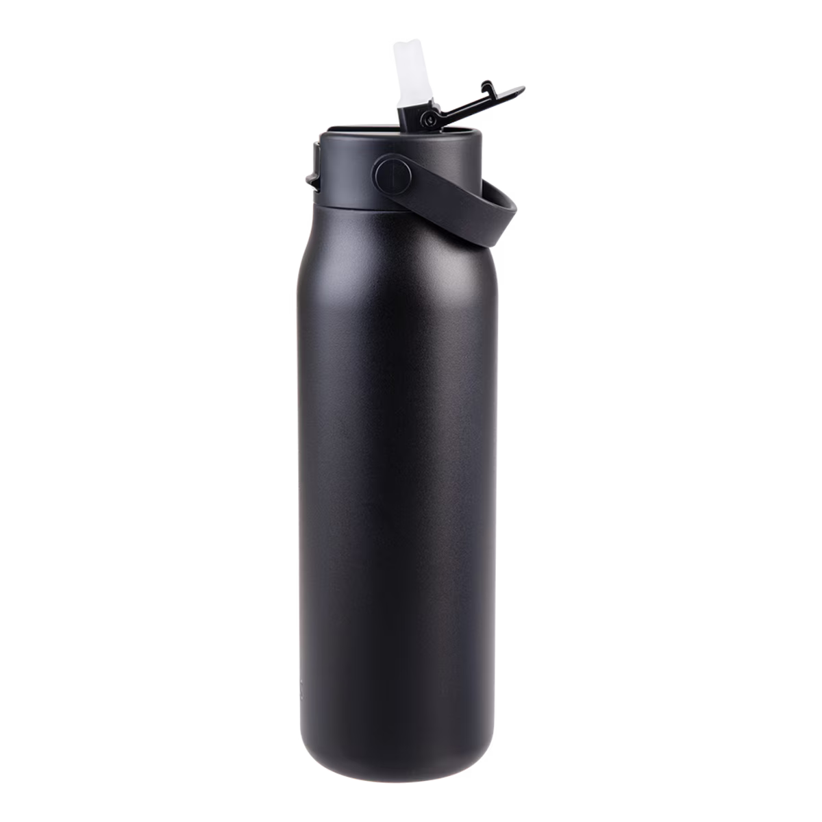 Oasis Ceramic Lined S/S D/Wall Ins Sorrento Sipper Bottle 900ml - Black
